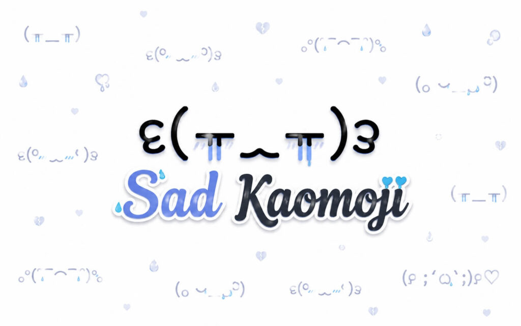 Sad Kaomojis